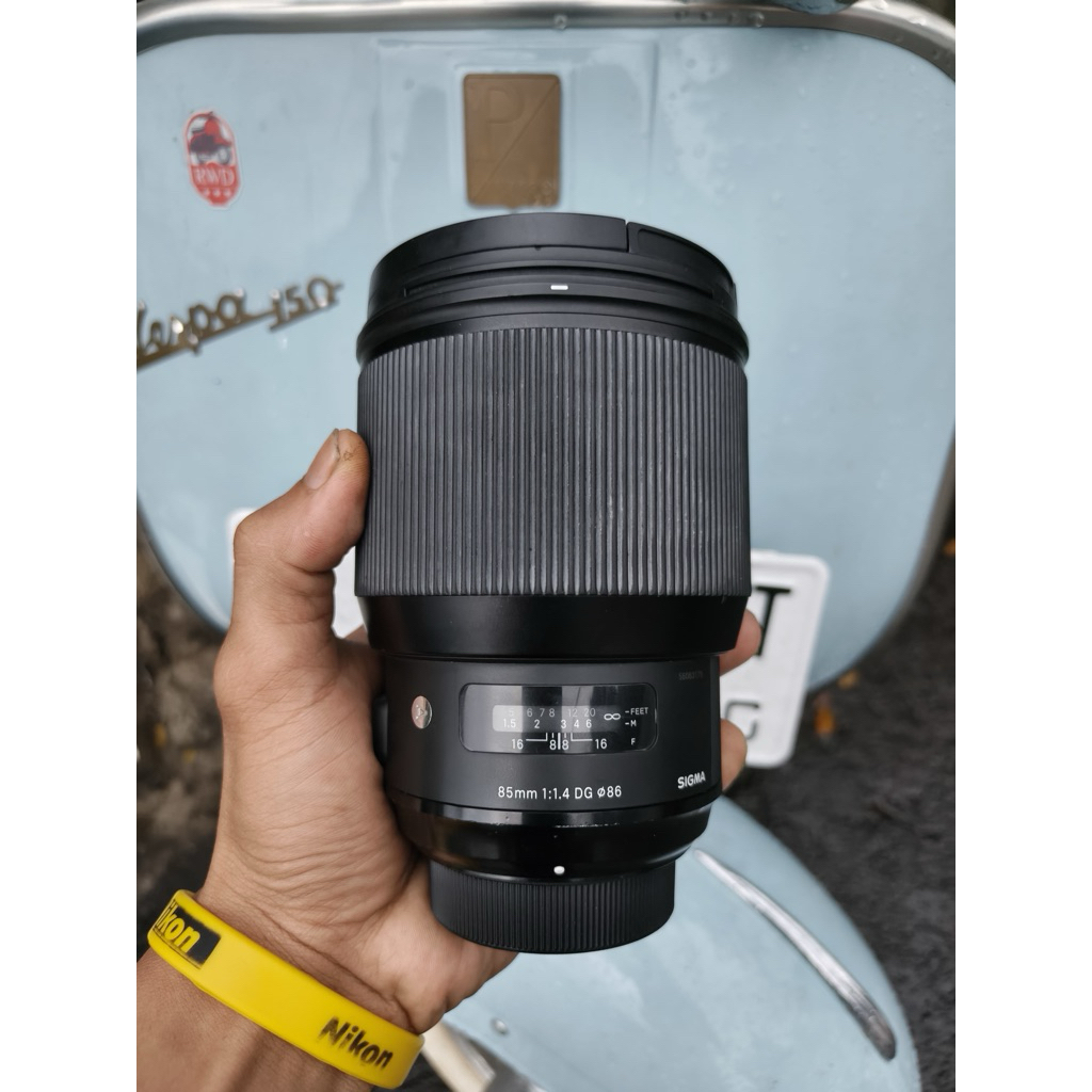 Lensa Sigma Art 85mm F1.4 DG For Nikon | Lensa Fix Sigma 85 f1.4 Dg for Nikon Murah