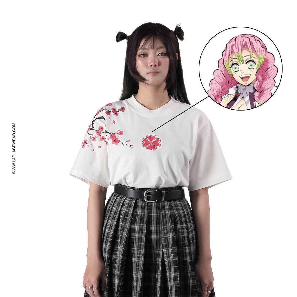 Laplace Kaos Oversize Anime Kimetsu No Yaiba - Love Hashira Kanroji Mitsuri