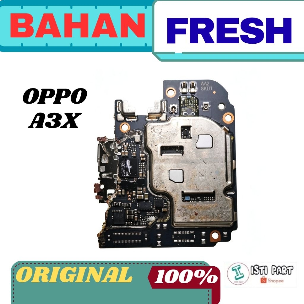 Mesin oppo a3x area cas/area signal ic cas oppo a3x ic supervooc s2