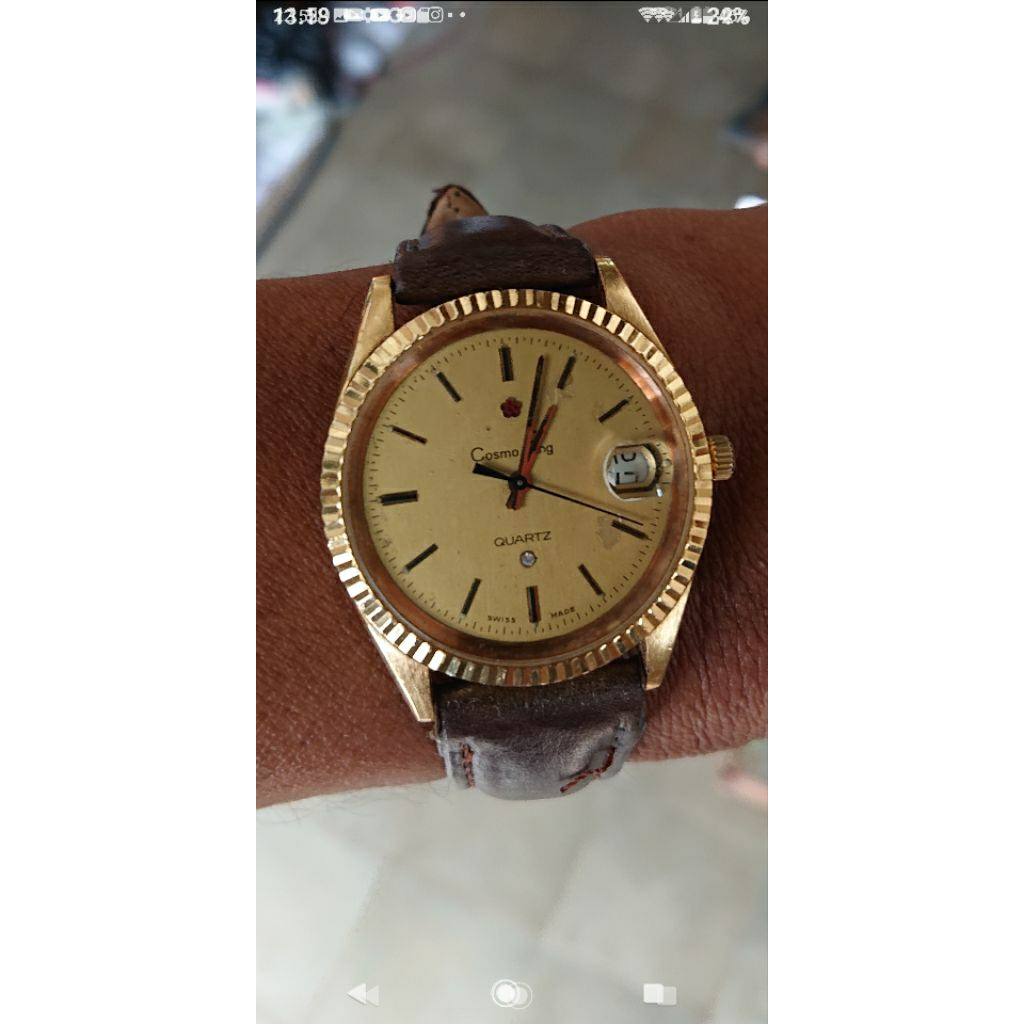 Jam tangan Titoni Cosmo King Quartz
