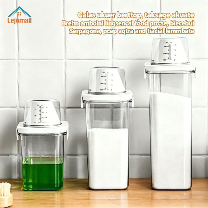 toko Runik - Lejumall Tempat Detergen BubukBotol Sabun Cair Botol Detergen Cair LaundryToples Kedap