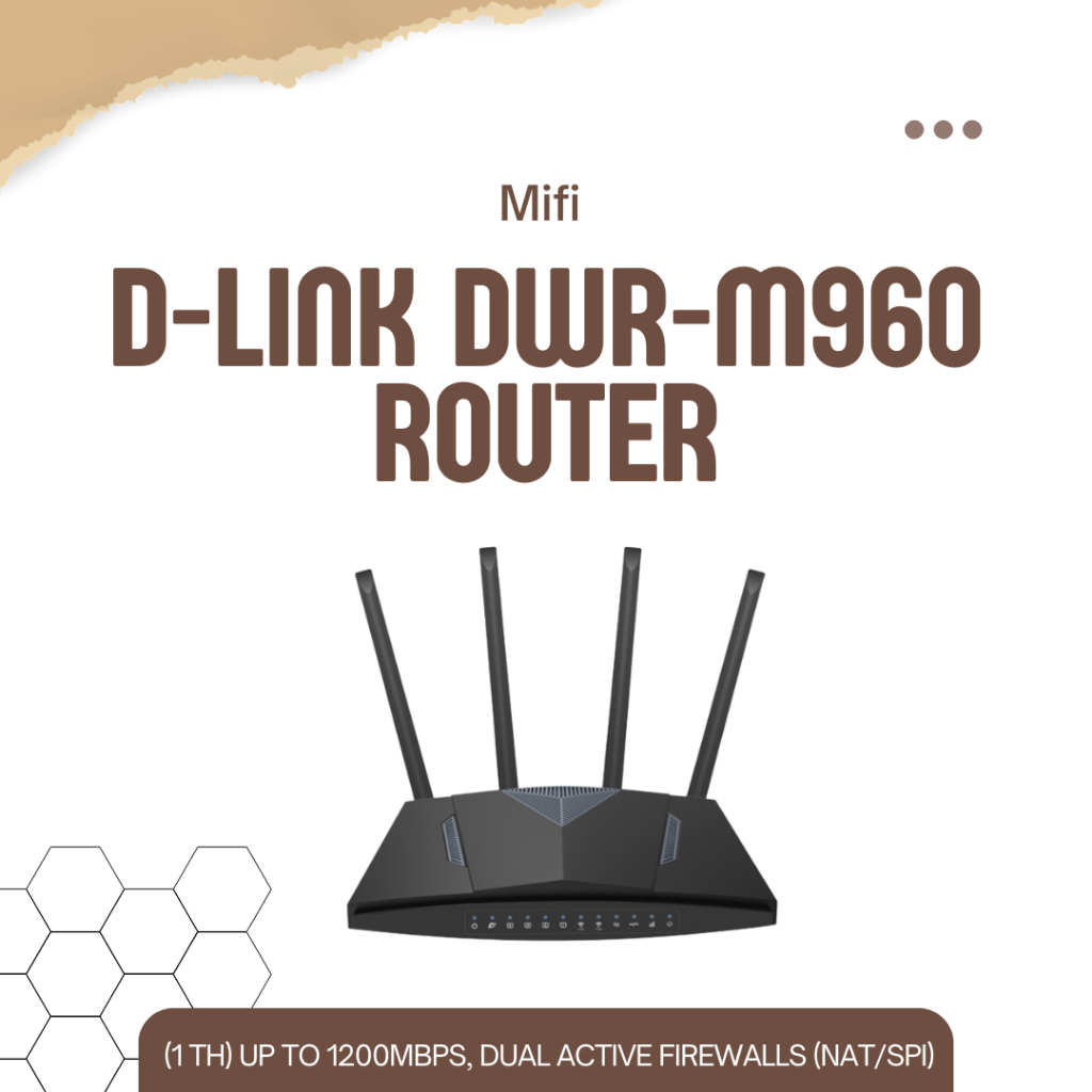 D-Link DWR-M960 4G LTE Router