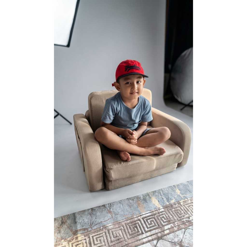 SOFA ANAK MINIMALIS SOFA LIPAT ANAK PRAKTIS SOFA BUSA EASTETIK