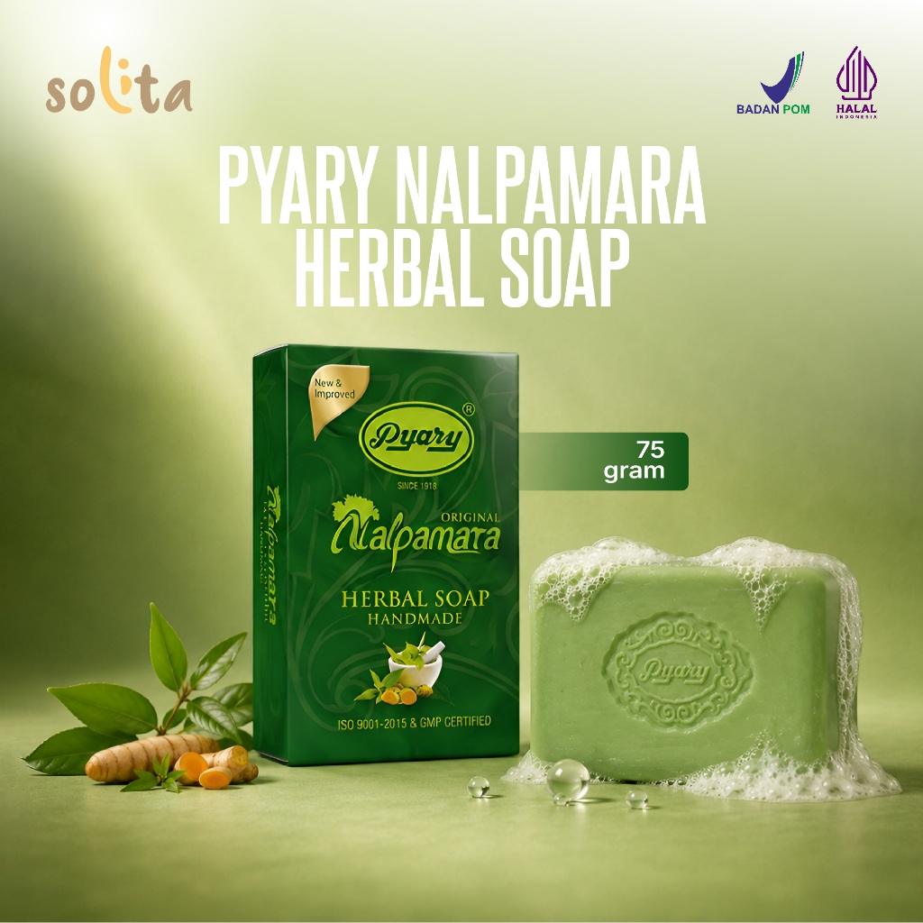 Sabun Pyary Nalpamara 75gr BPOM Coconut Oil