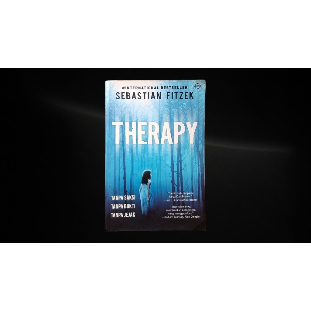 Therapy - Sebastian Fitzek ORIGINAL PRELOVED