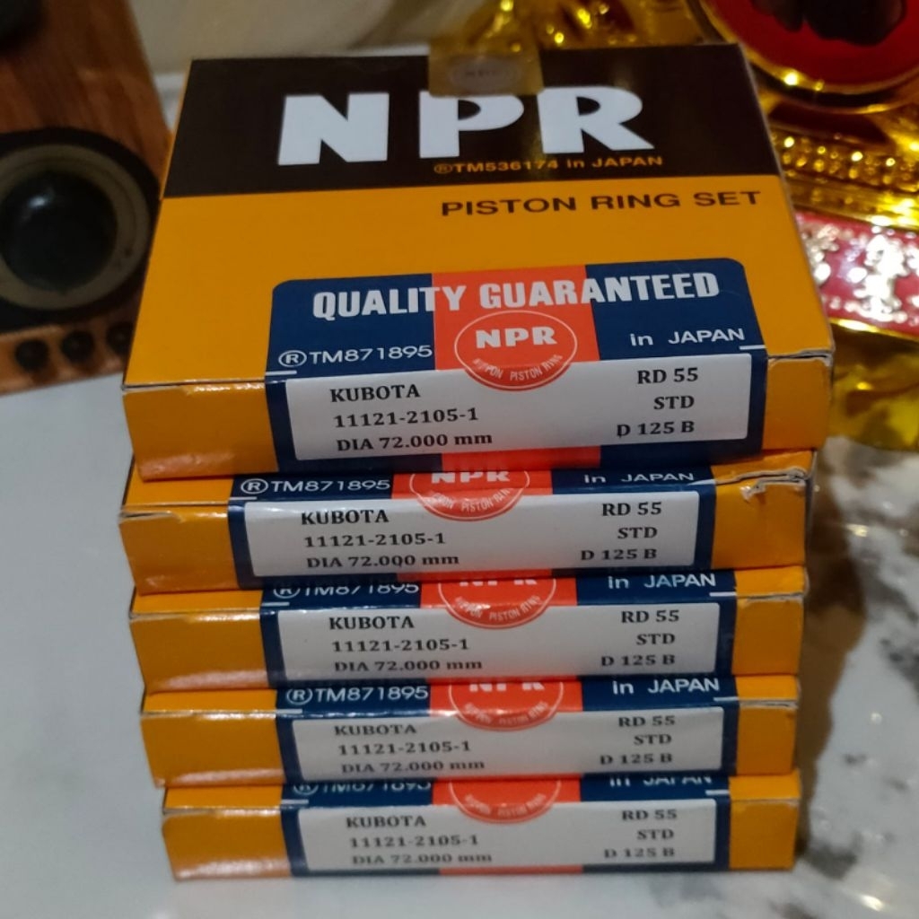 RD55 RD60 Ring Piston mesin diesel Kubota