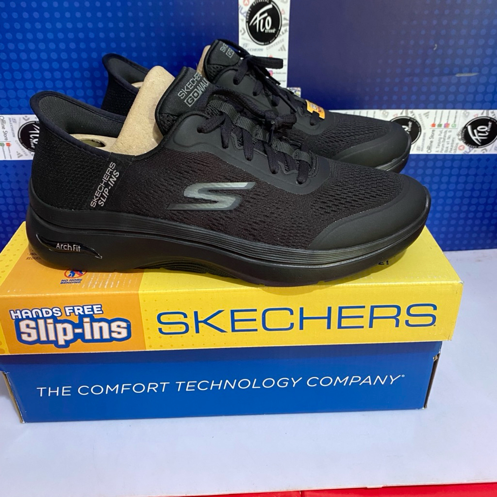 Sepatu Skechers Go Walk Arch Fit Men Original 216602BBK