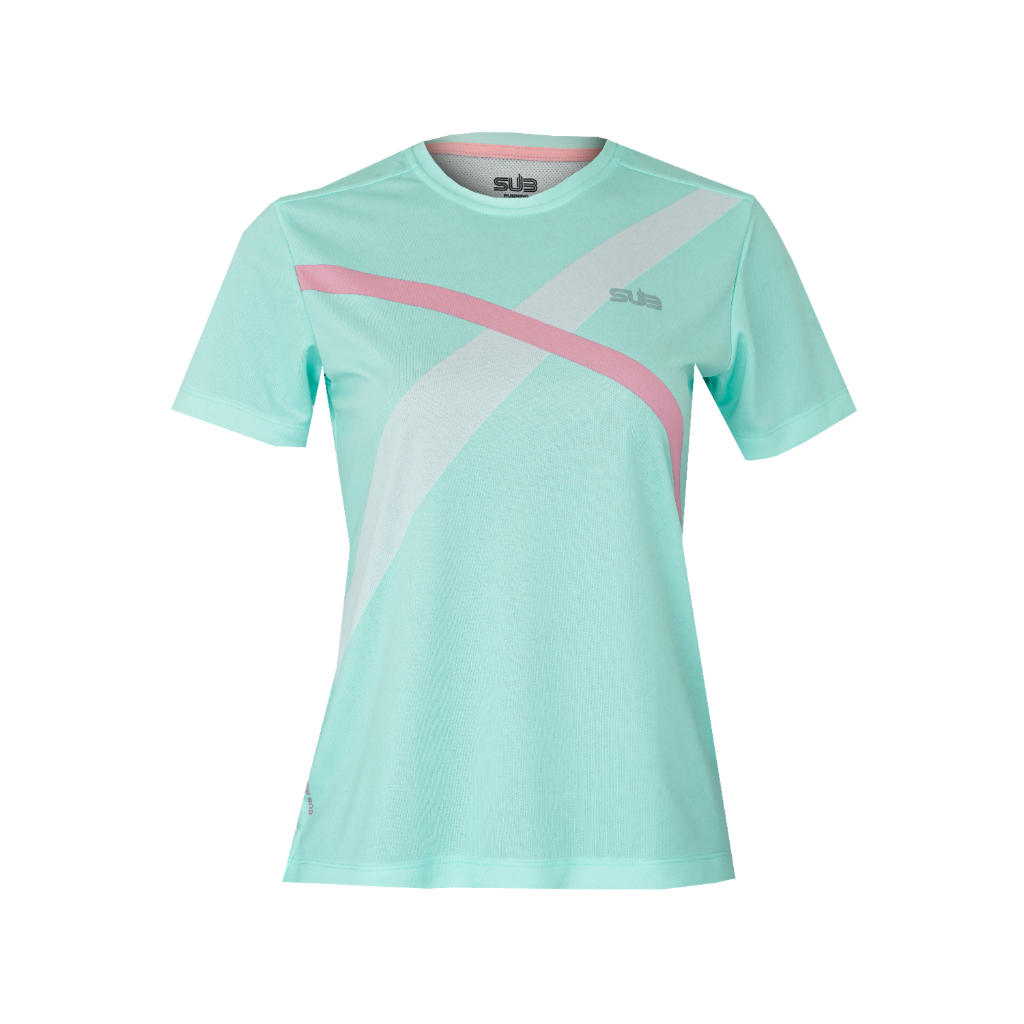 SUB JERSEY STREAMLINE MESH WOMEN SHORT SLEEVE RUNNING JERSEY TOSCA