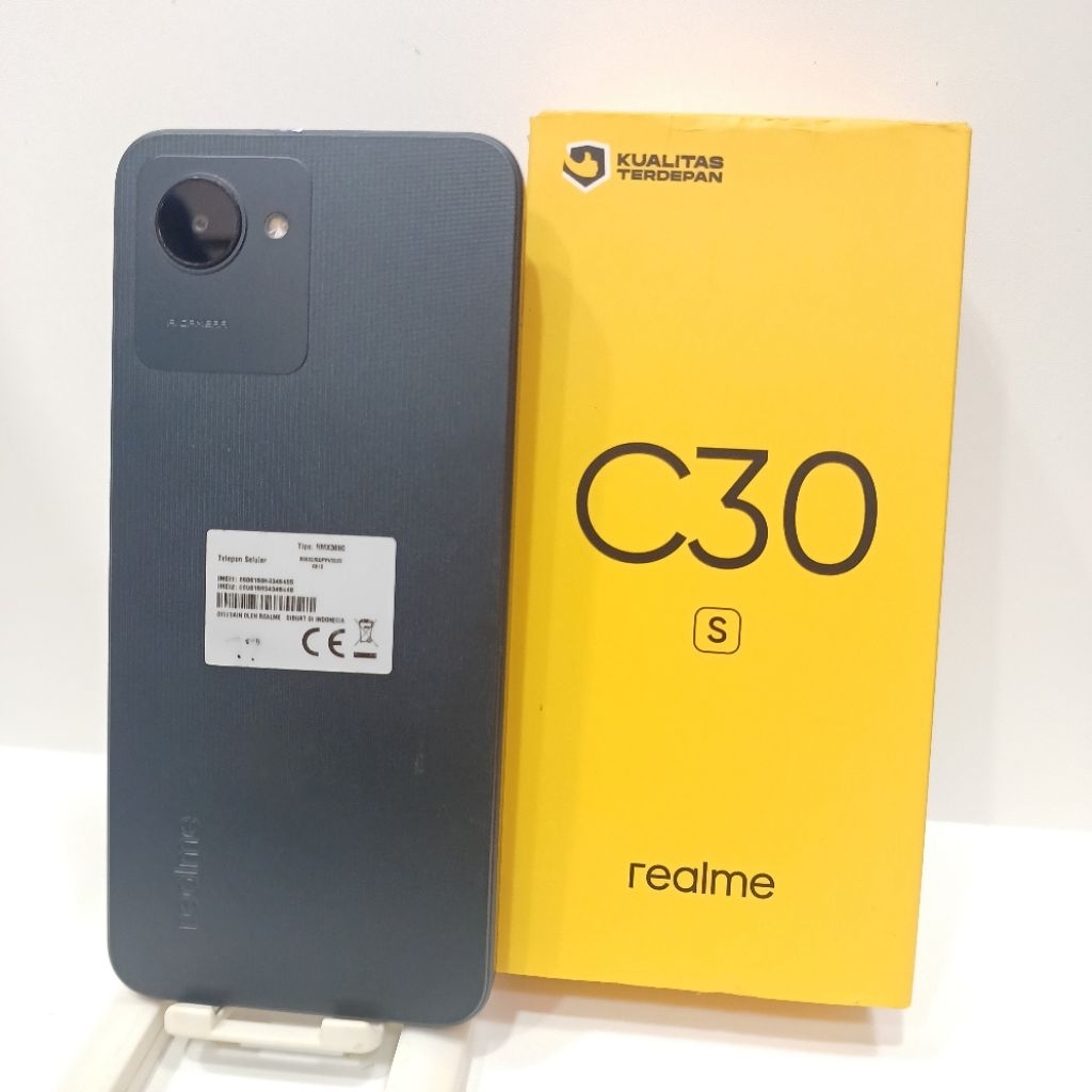 Realme C30s 4/64GB 3/32GB Hanphone second Fullset original bergaransi
