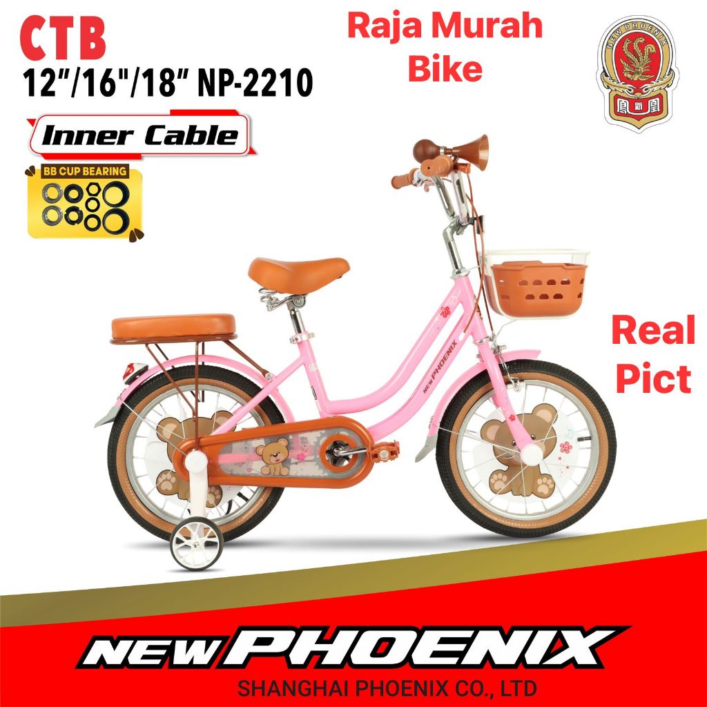 sepeda anak mini Phoenix 2210 16 inch sepeda anak perempuan mini 16 inch Phoenix
