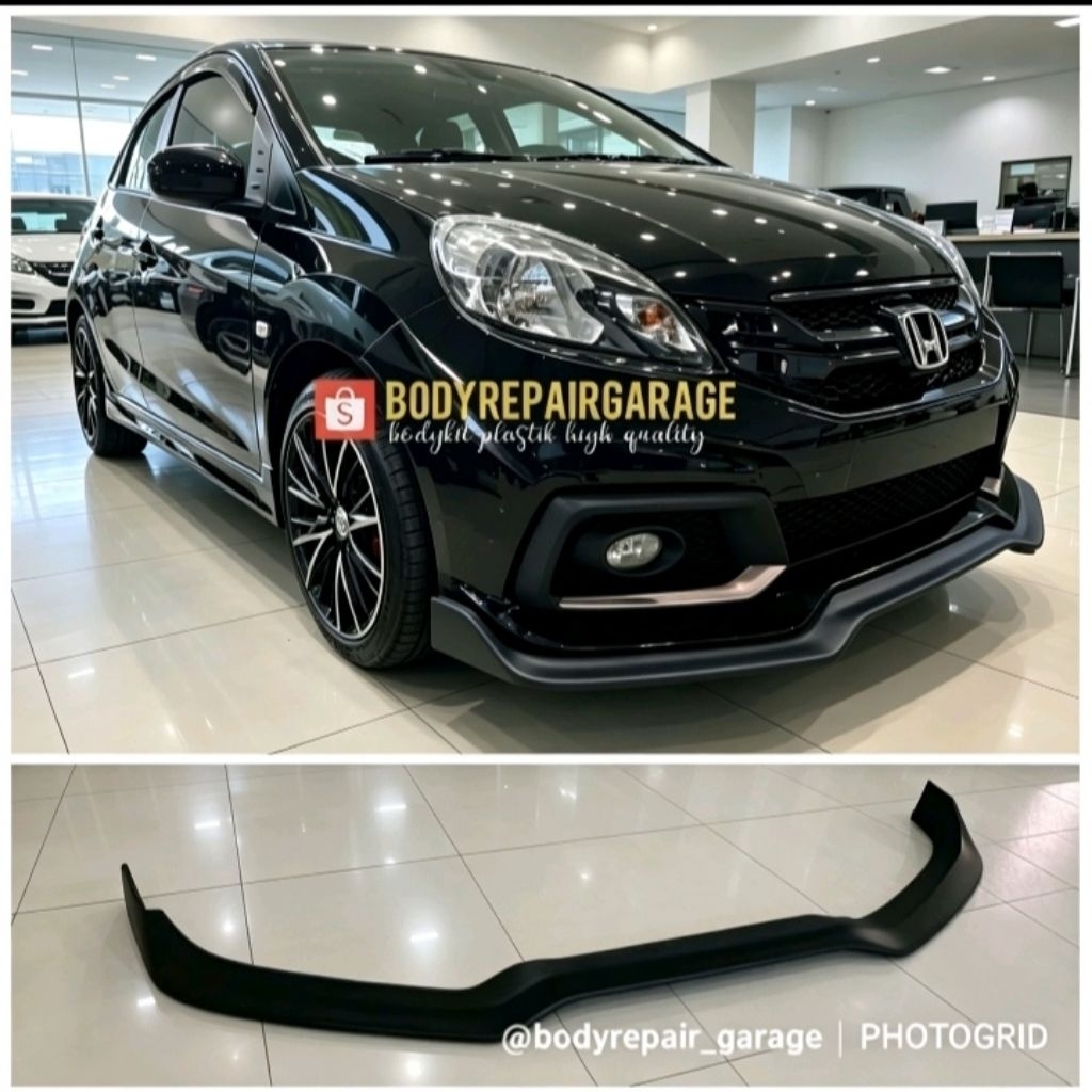 front lips mobilio rs | black premium