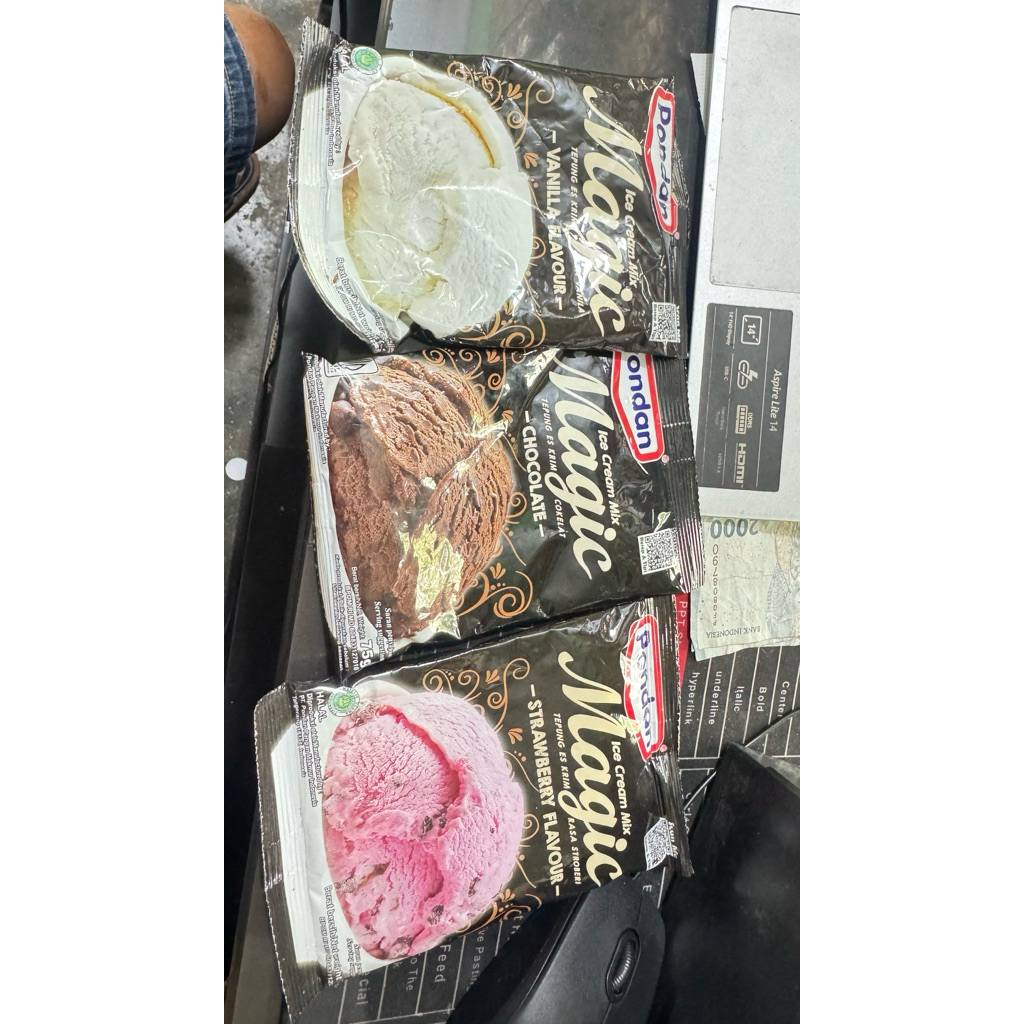 pondan ice cream magic 75g