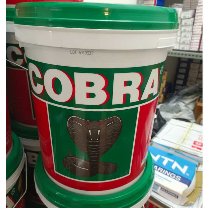 Cobra Chassis Grease Hijau - Gemuk / Pelumas / Stempet/Grease 1 Pail 15 kg Original - UNTUK MESIN IN
