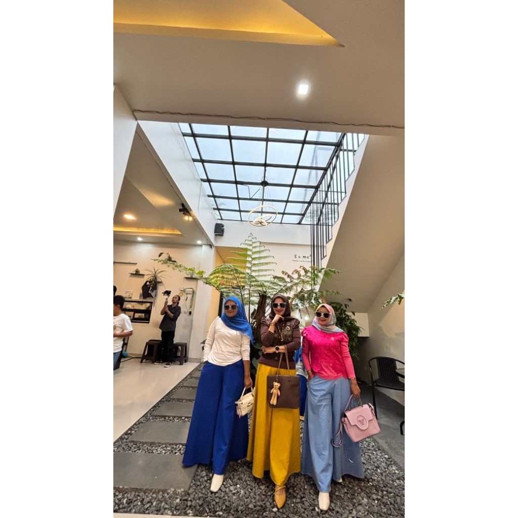 KULOT LEBAR/KULOT PALLAZO/KULOT PAYUNG  HAURAHELWA