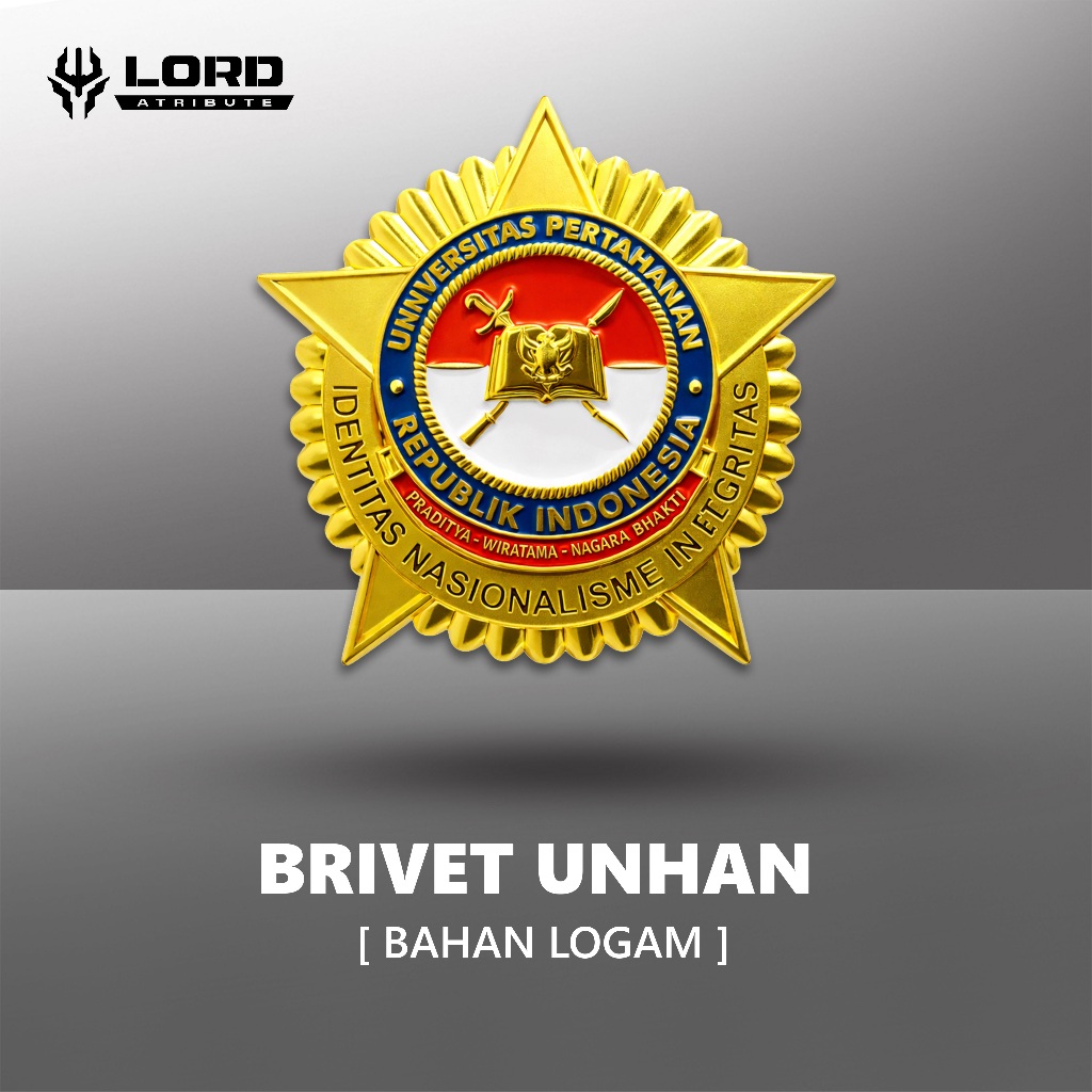 PIN BRIVET UNHAN BAHAN BERKUALITAS