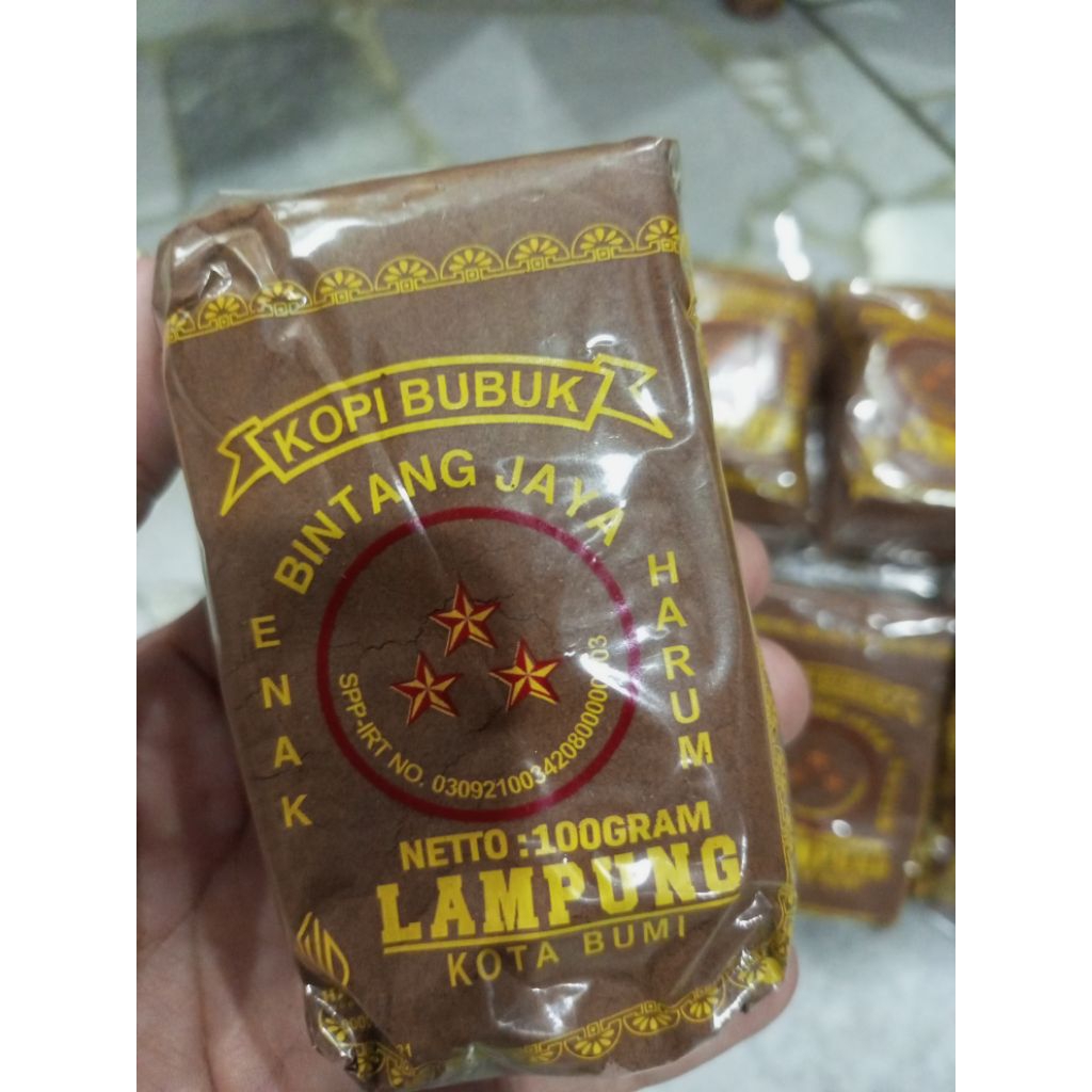 Kopi Robusta Lampung BINTANG JAYA