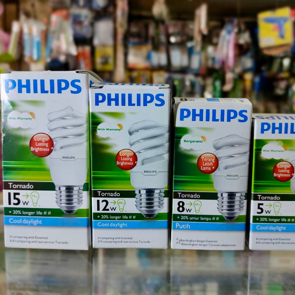 Lampu Spiral Philips Tornado