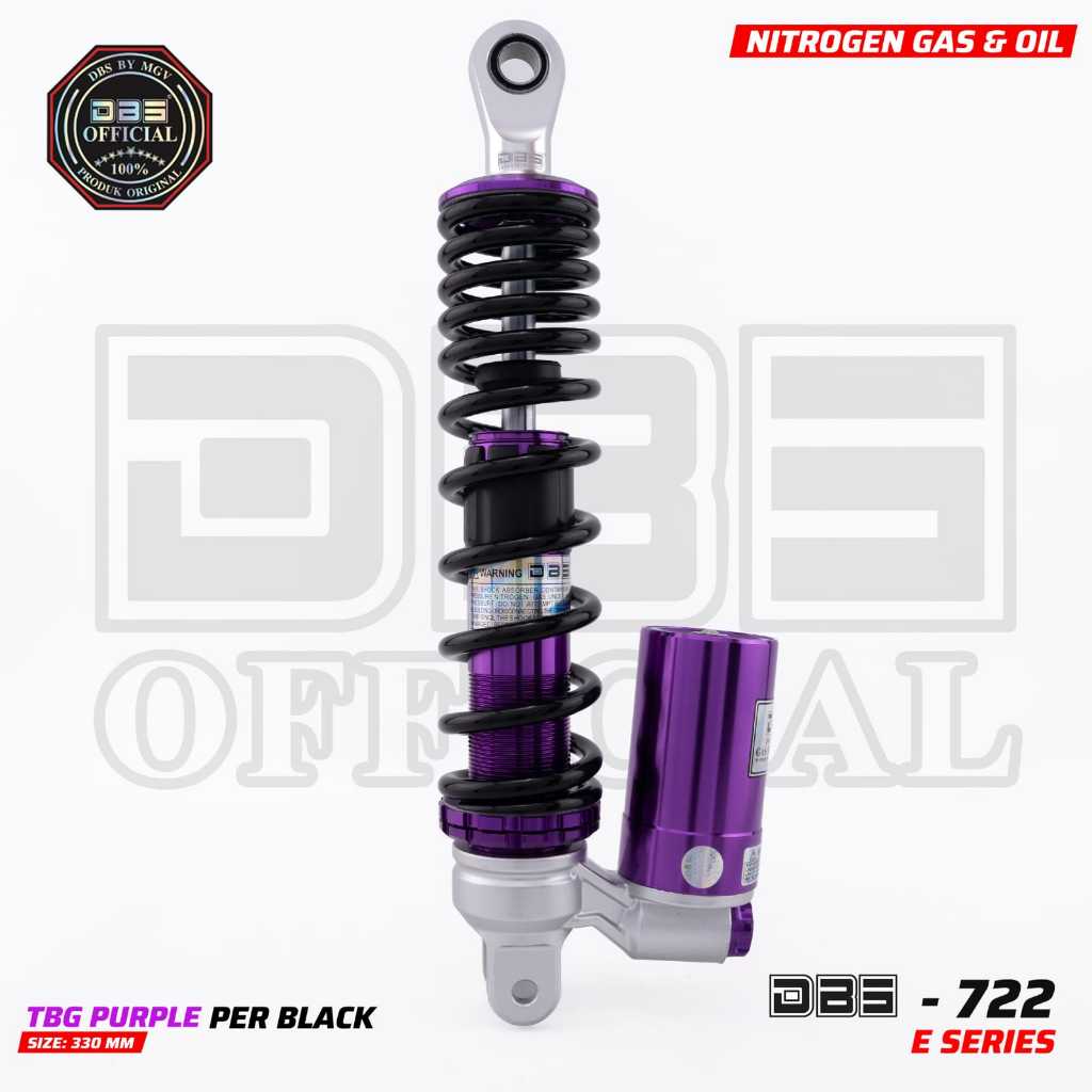 DBS 722  Series Shock Belakang Tabung Bawah Mio Beat Vario Stylo160 Scoopy Mio J GT M3 Lexi Xeon Sou