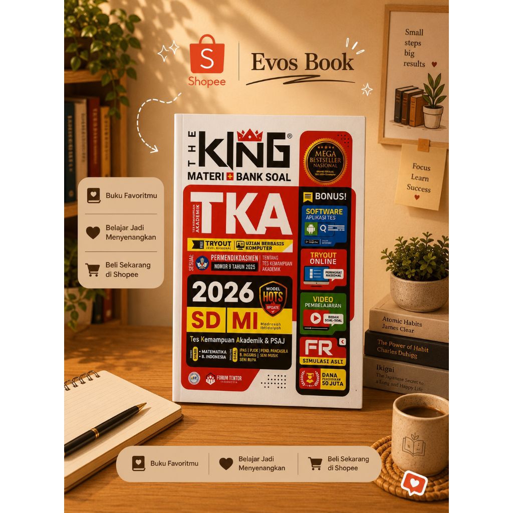 BUKU THE KING TKA 2026 SD/MI