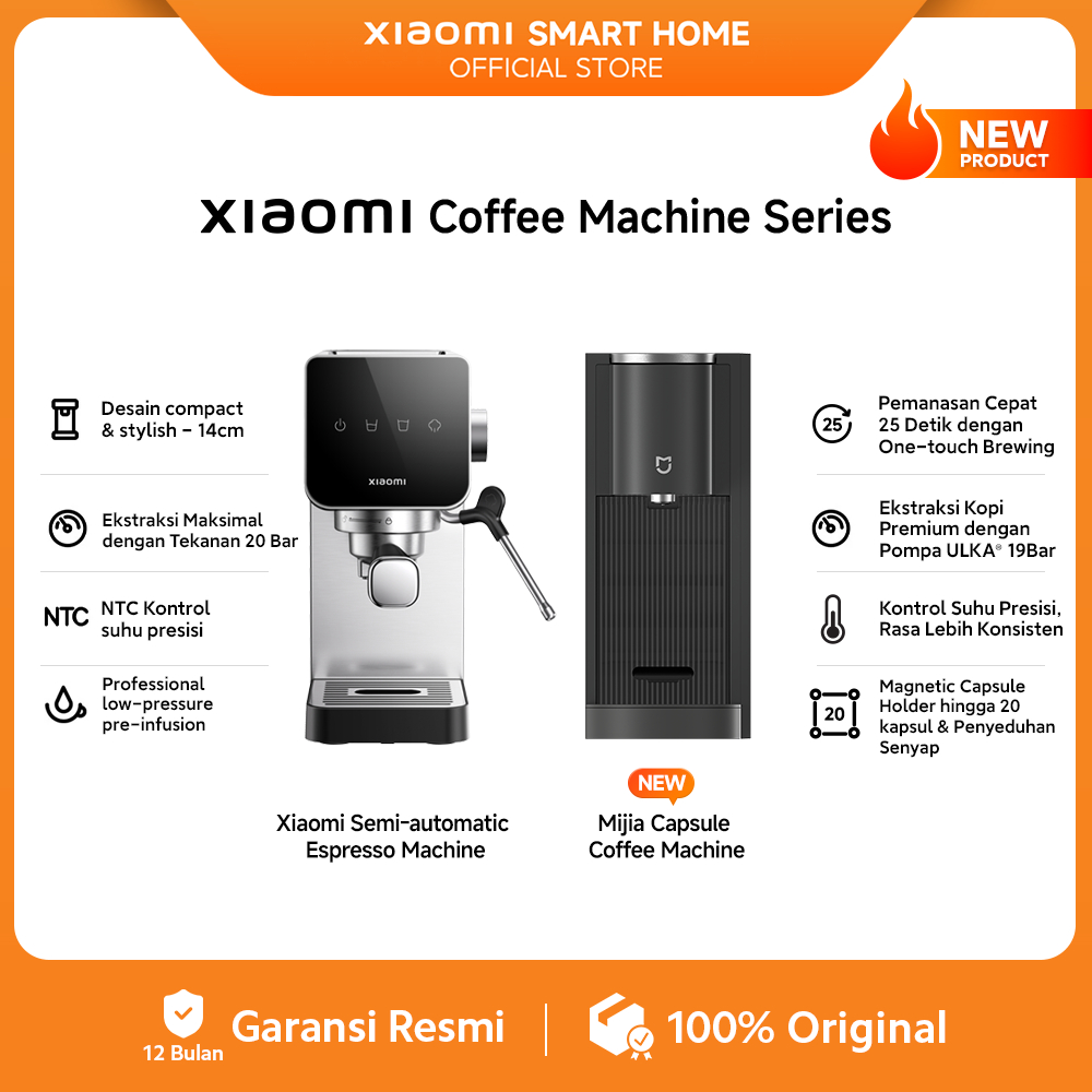 Xiaomi Mijia Coffee Machine Series | Xiaomi Semi-automatic Espresso | Mijia Capsule Coffee Machine |