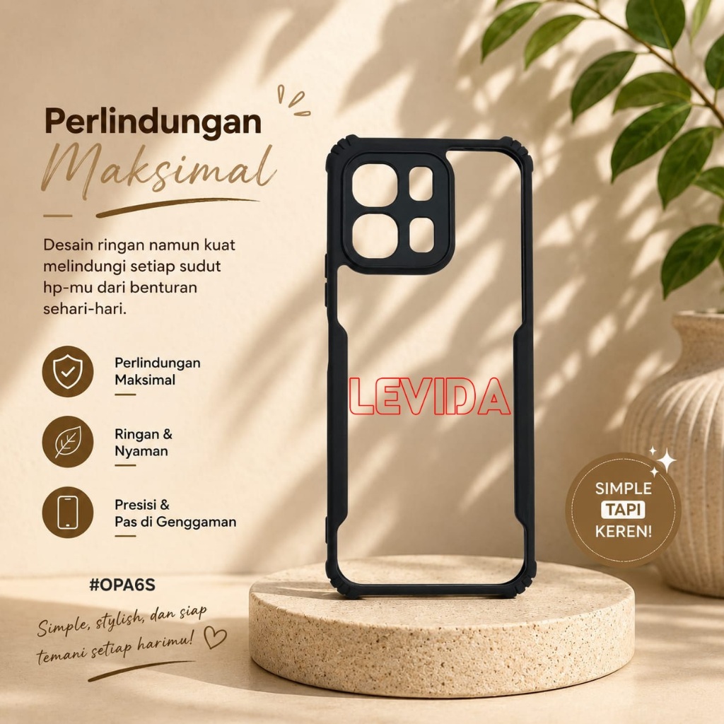 Oppo A6 4G Oppo A6S Oppo A6X Oppo A6T Oppo A6T Pro Oppo A6 Pro Oppo A60 Case Bumper Xundd Fusion Cas