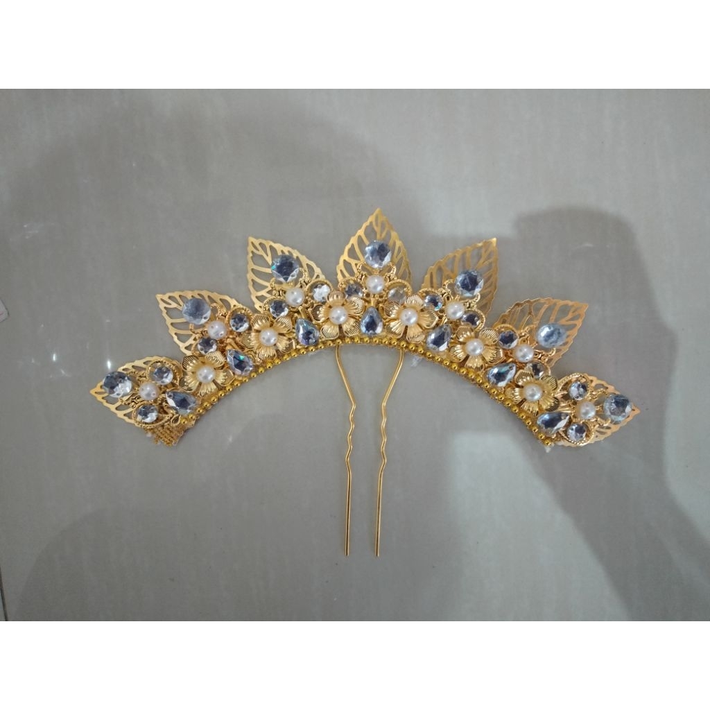 Aksesoris tusuk sanggul bunga| Aksesoris Tari/tusuk sanggul 7daun/aksesoris hairpin