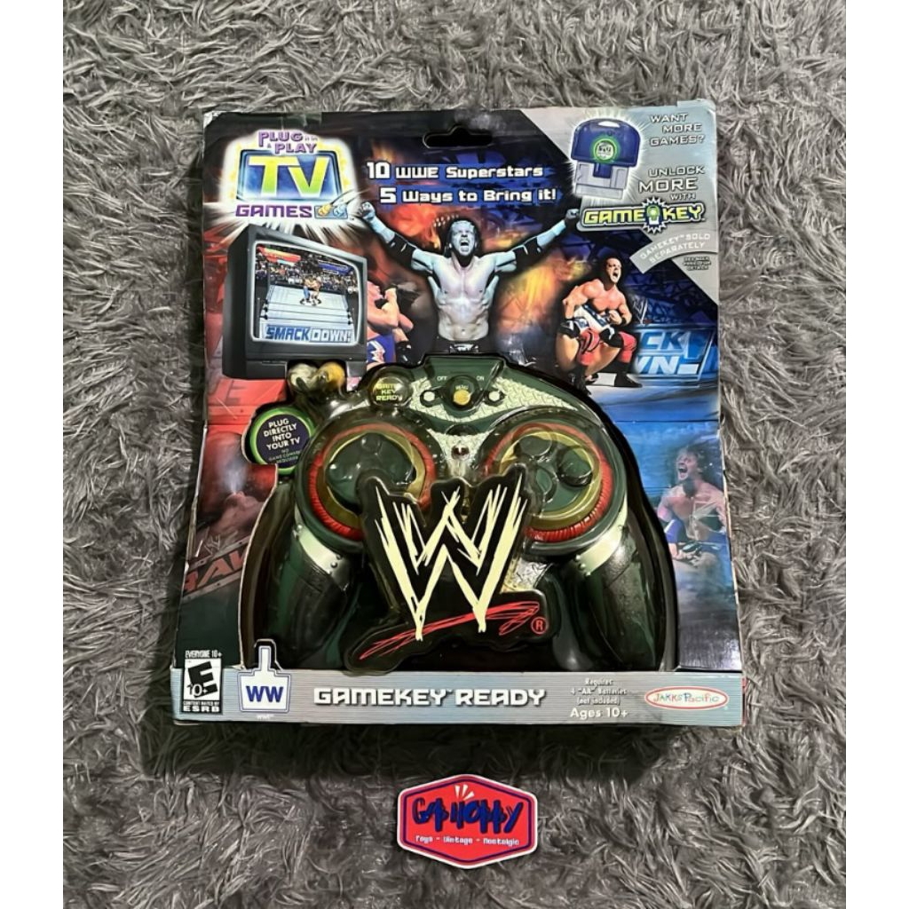 WWE Smackdown Plug and Play Jakks Pacific Video Game Controller