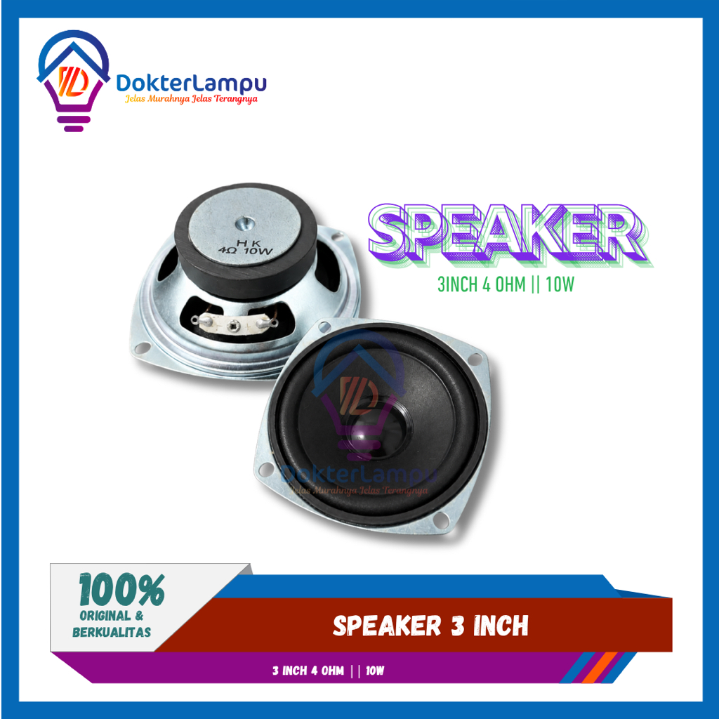 SPEAKER 3 INCH WOOFER HIGH QUALITY