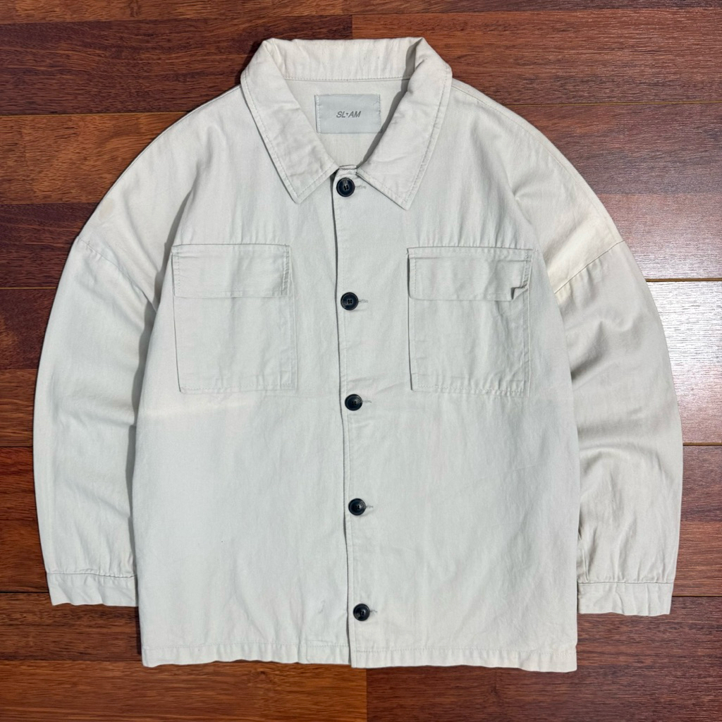 Slam work shirt double pocket jacket