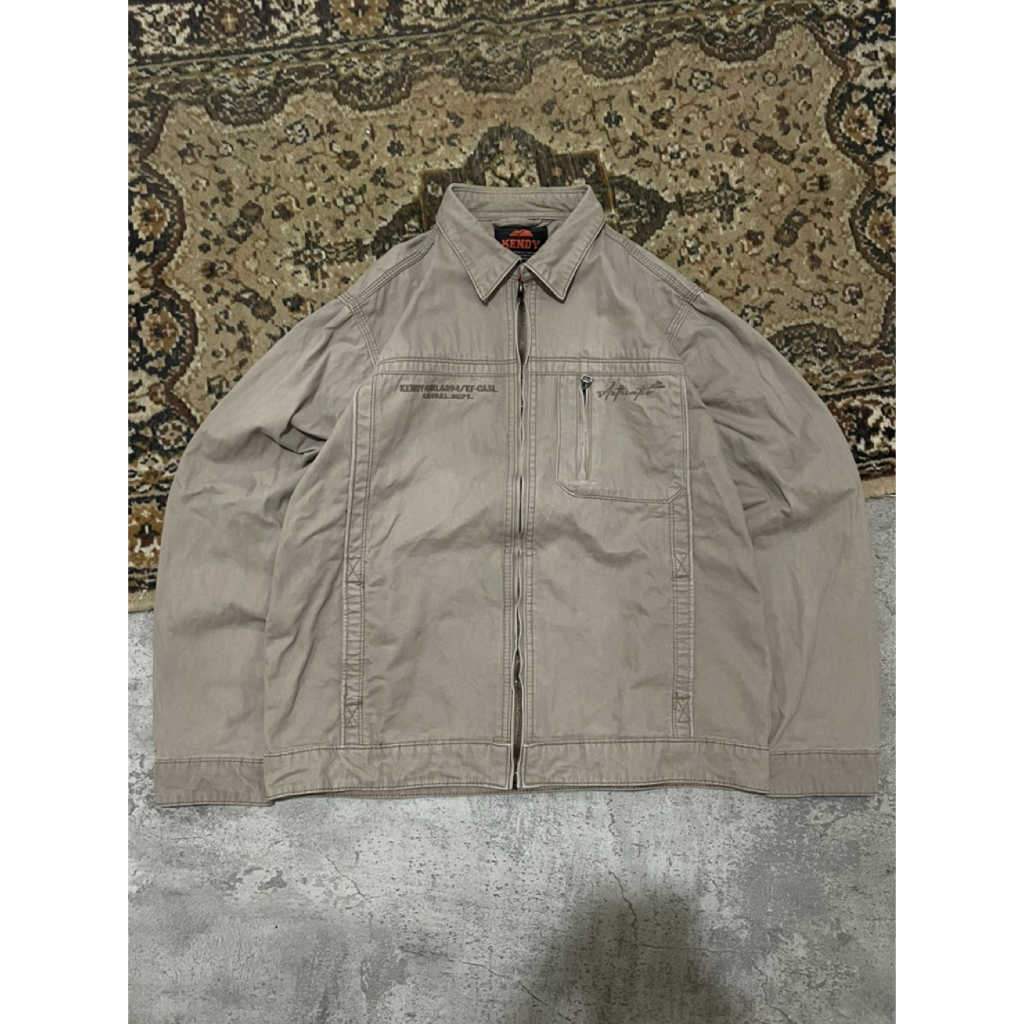 Work Jacket Detroit Canvas Kendy Boxy Fit