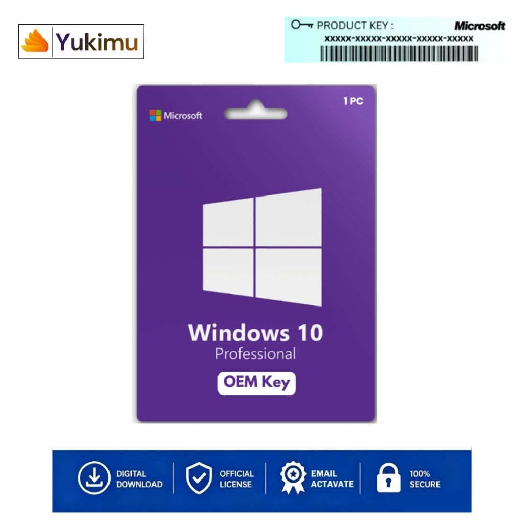 [Microsoft Office] License Windows 10 Lifetime Original Product Key