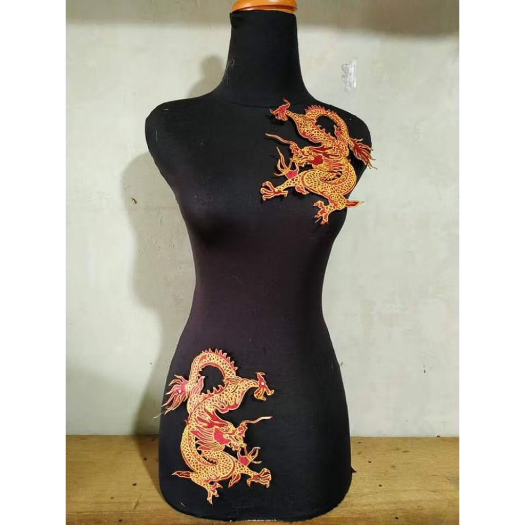 Renda Bordir Naga