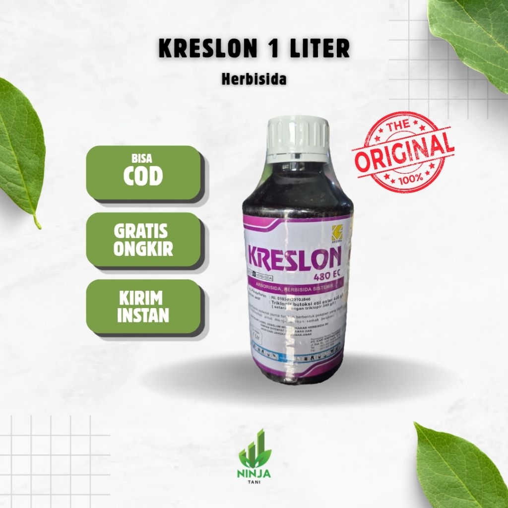 Kreslon 480 EC 1 Liter -Herbisida Sistemik Purna Tumbuh untuk Lahan Pertanian