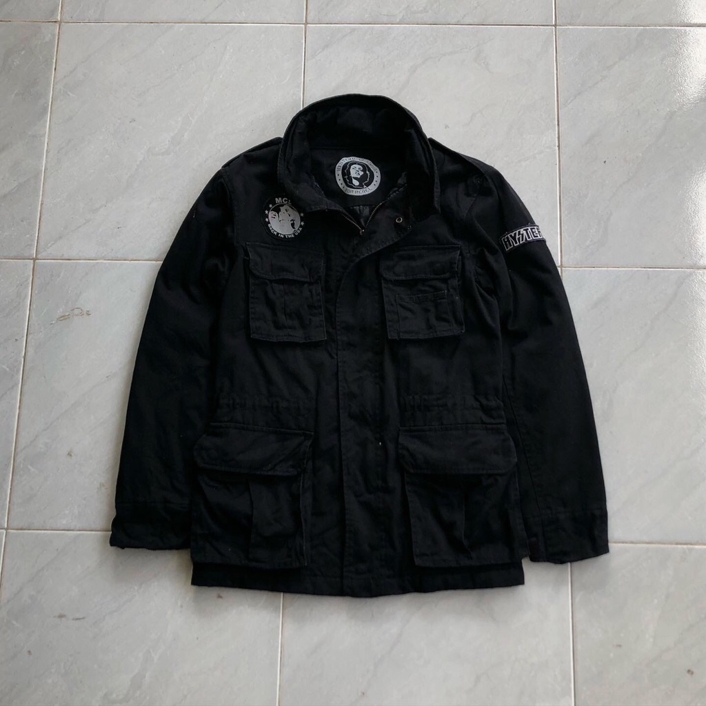 PARKA JACKET M-65 HYSTERIC GLAMOUR MC5 HIDDEN HOODIE
