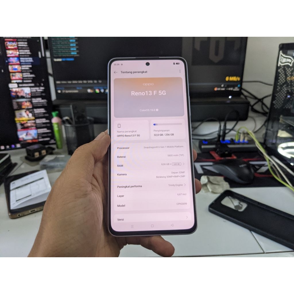 LCD OPPO RENO 13F 5G ORI COPOTAN