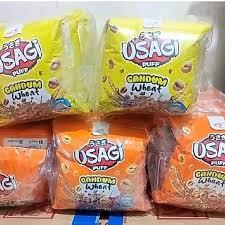 Usagi puff caramel coklat 1 renteng isi 10 bungkus