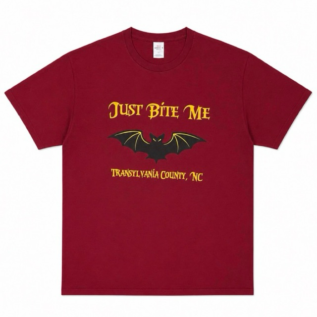 JUST BITE ME HANES TEE