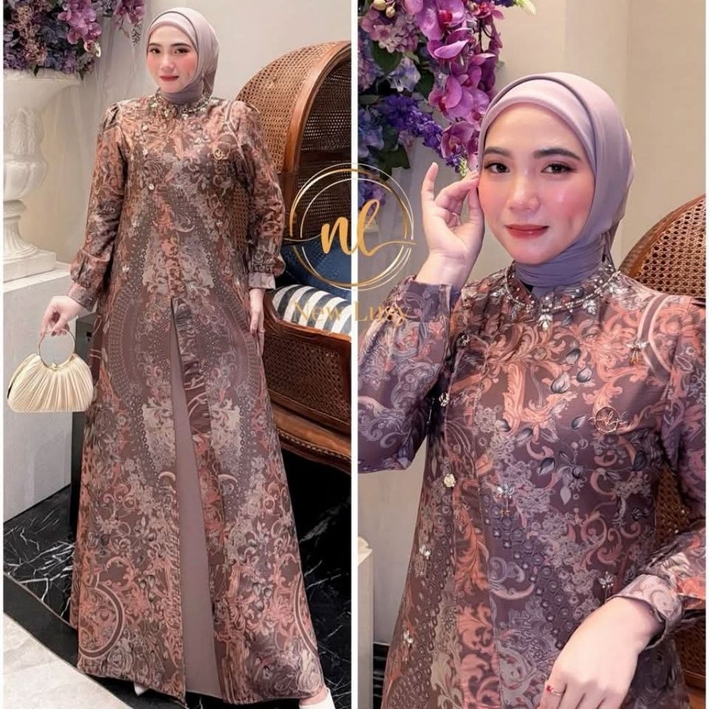 Nazwa dress new Lusy original gamis mewah
