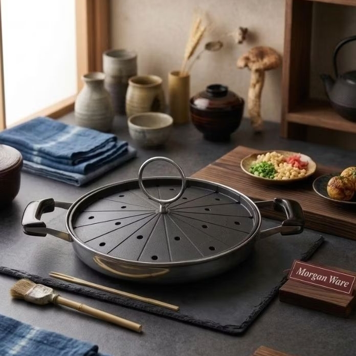 Hamada Japanese Yakiniku Grill Pan 28cm || BBQ Grill
