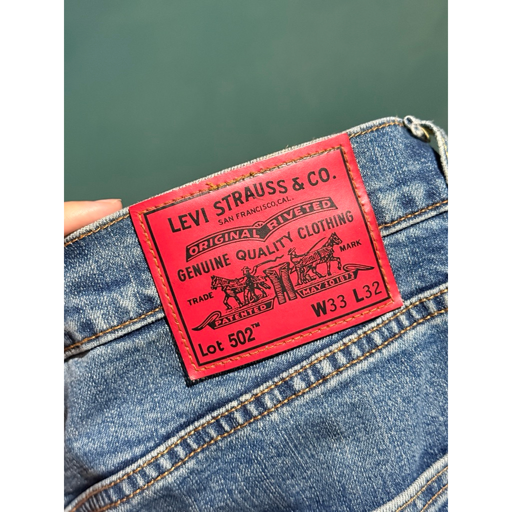 ORI Jeans Levis Golden Lot 502