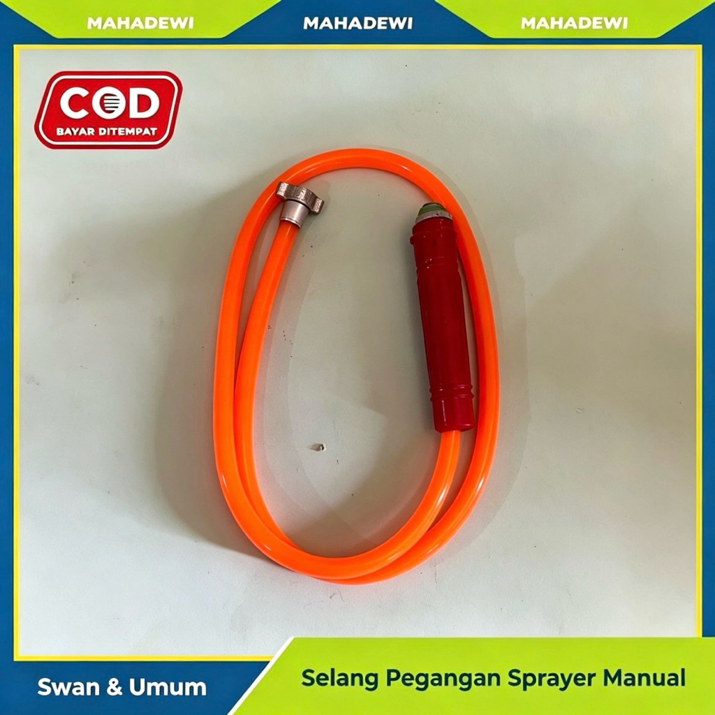 Selang Set Tangki Semprot Sprayer Manual Universal – Swan Yamaha Dragon Maspion – Warna Oren – Bahan