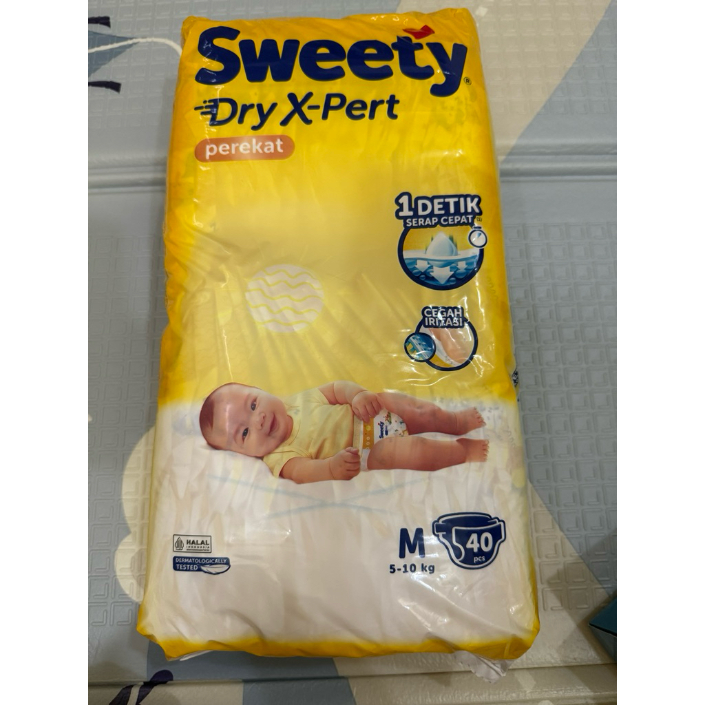 Pampers sweety size M