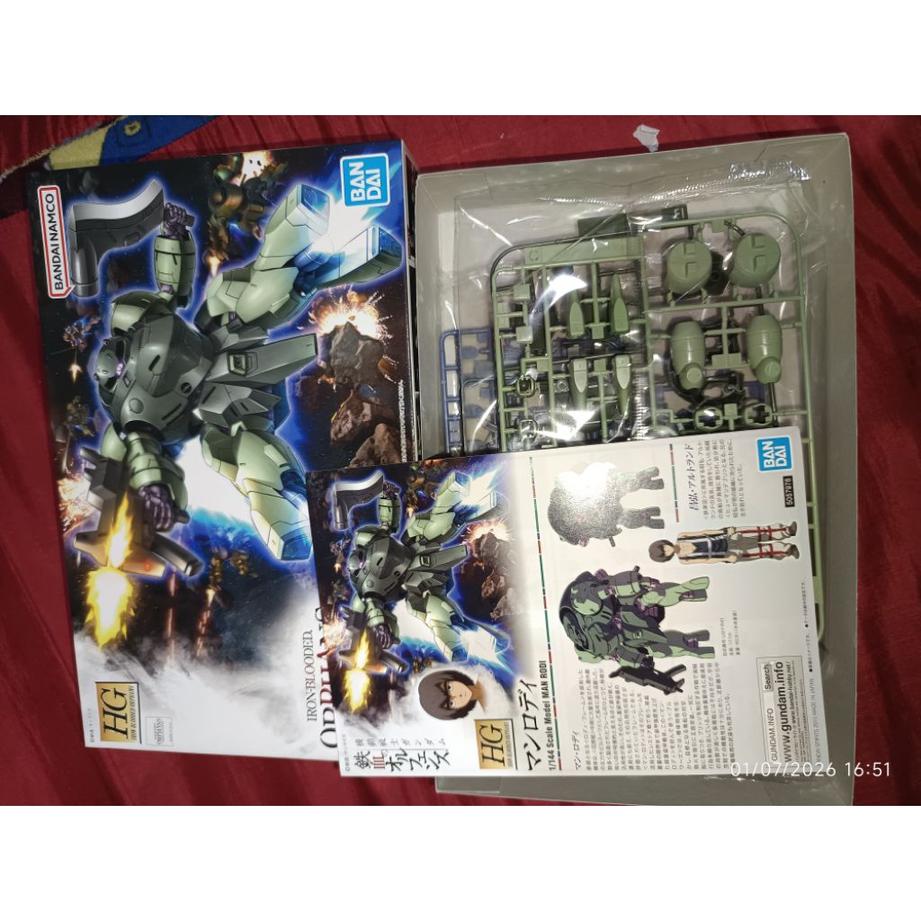 HG IB0 GUNDAM MAN RODI BANDAI