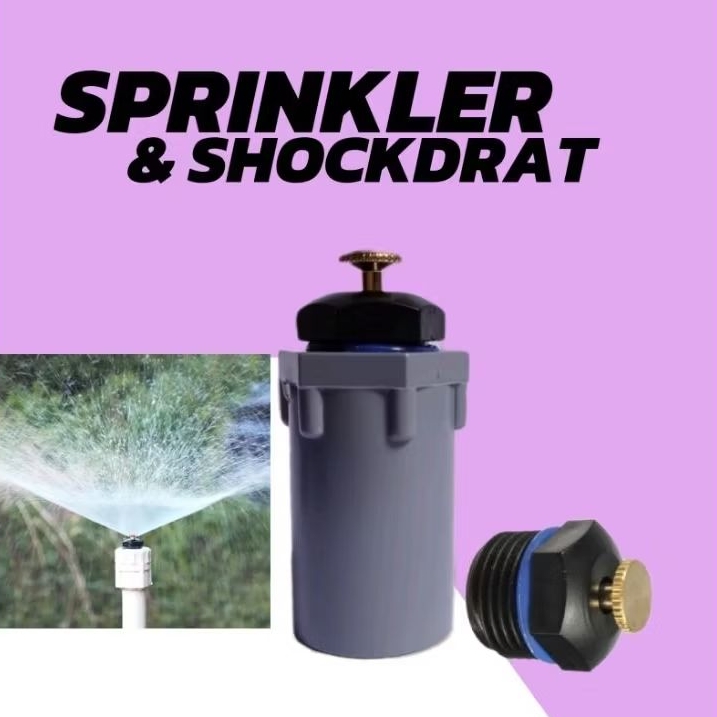 SATU SET SPRINKLER KABUT SPRINKLER ADJUSTABLE SPRINKLER TAMAN 1/2 INCI
