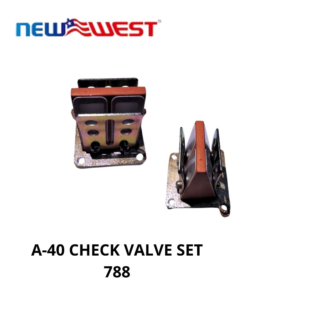 NEW WEST A-40 CHECK VALVE SET 788 /  A40 788 CHECK VALVE SET UNTUK MESIN CHAINSAW SENSO 788 NEW WEST