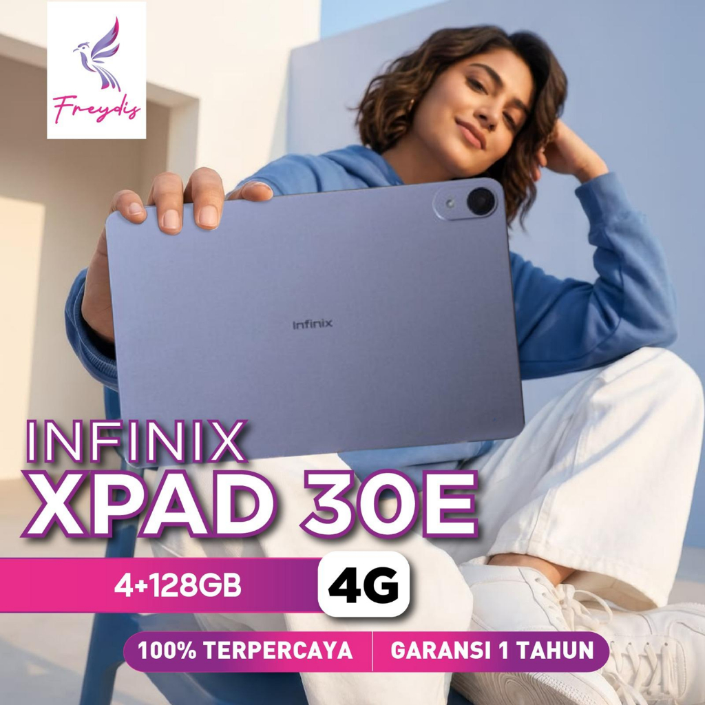 Infinix XPAD 30E 4G LTE 4/128 GB Tablet 11 inch Android Garansi Resmi