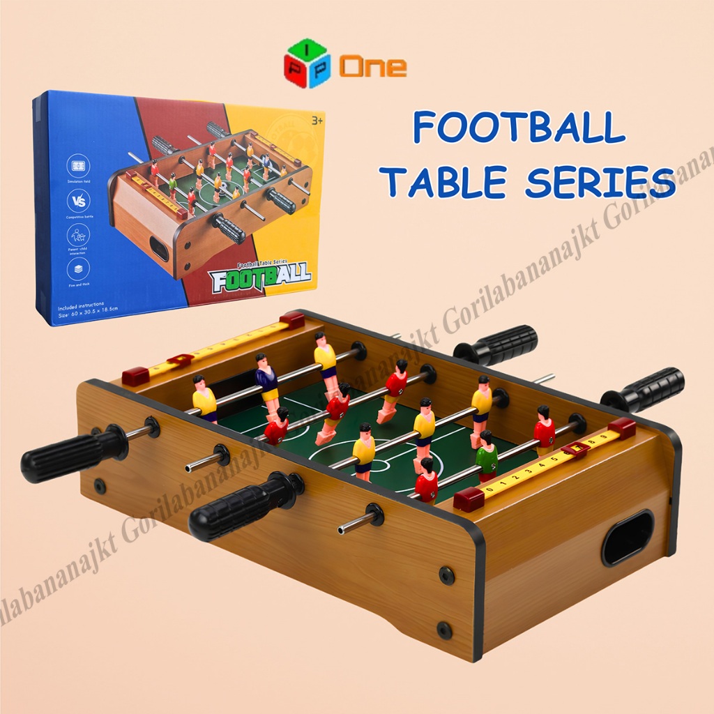 Mainan Meja sepak bola soccer table footbal table soccer shoot game