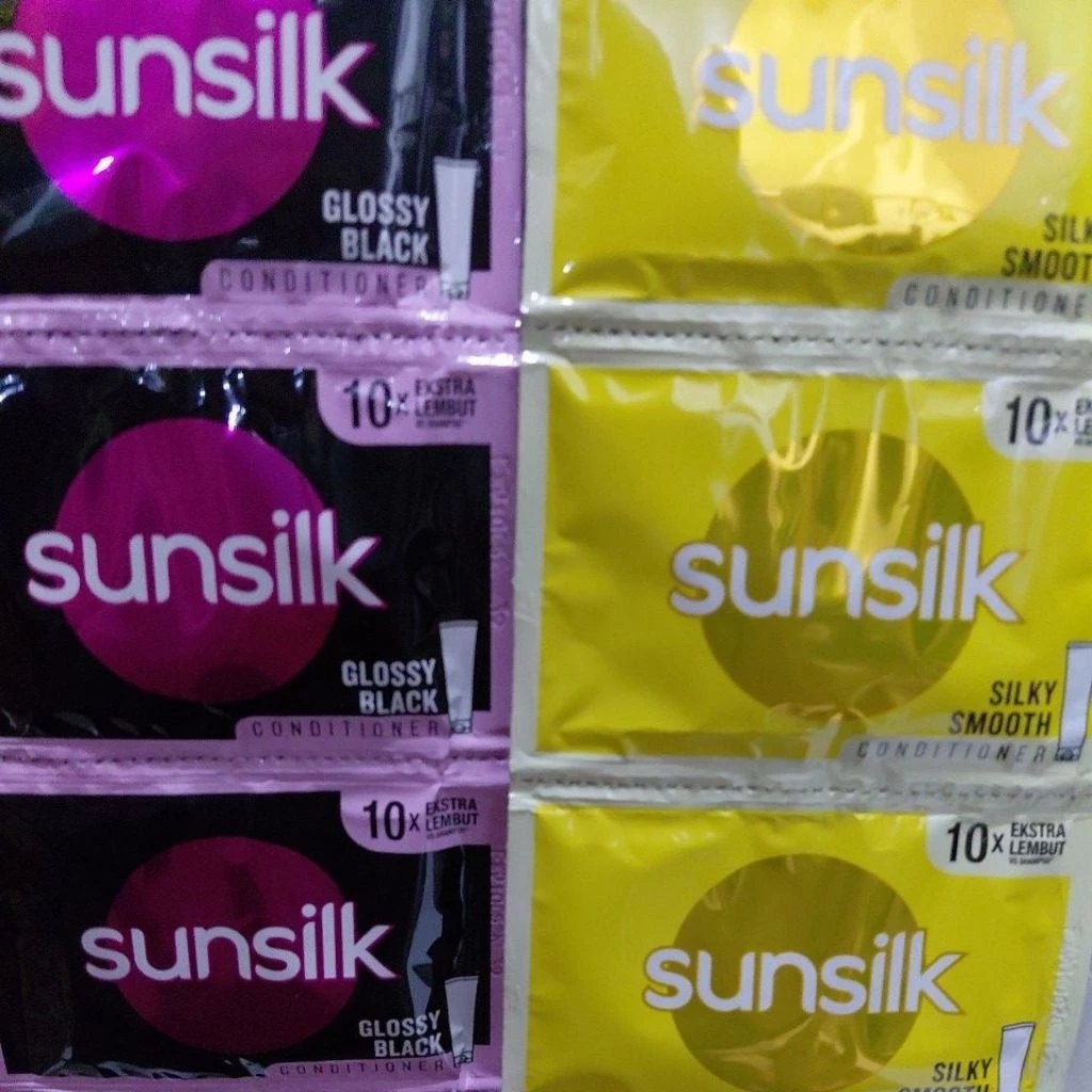 Sunsilk Conditioner Sachet 9ml Renteng isi 12 sachet
