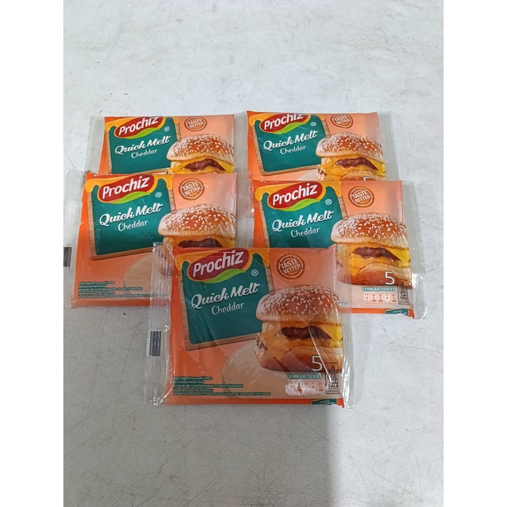 Prochiz keju quick melt isi 5 lembar
