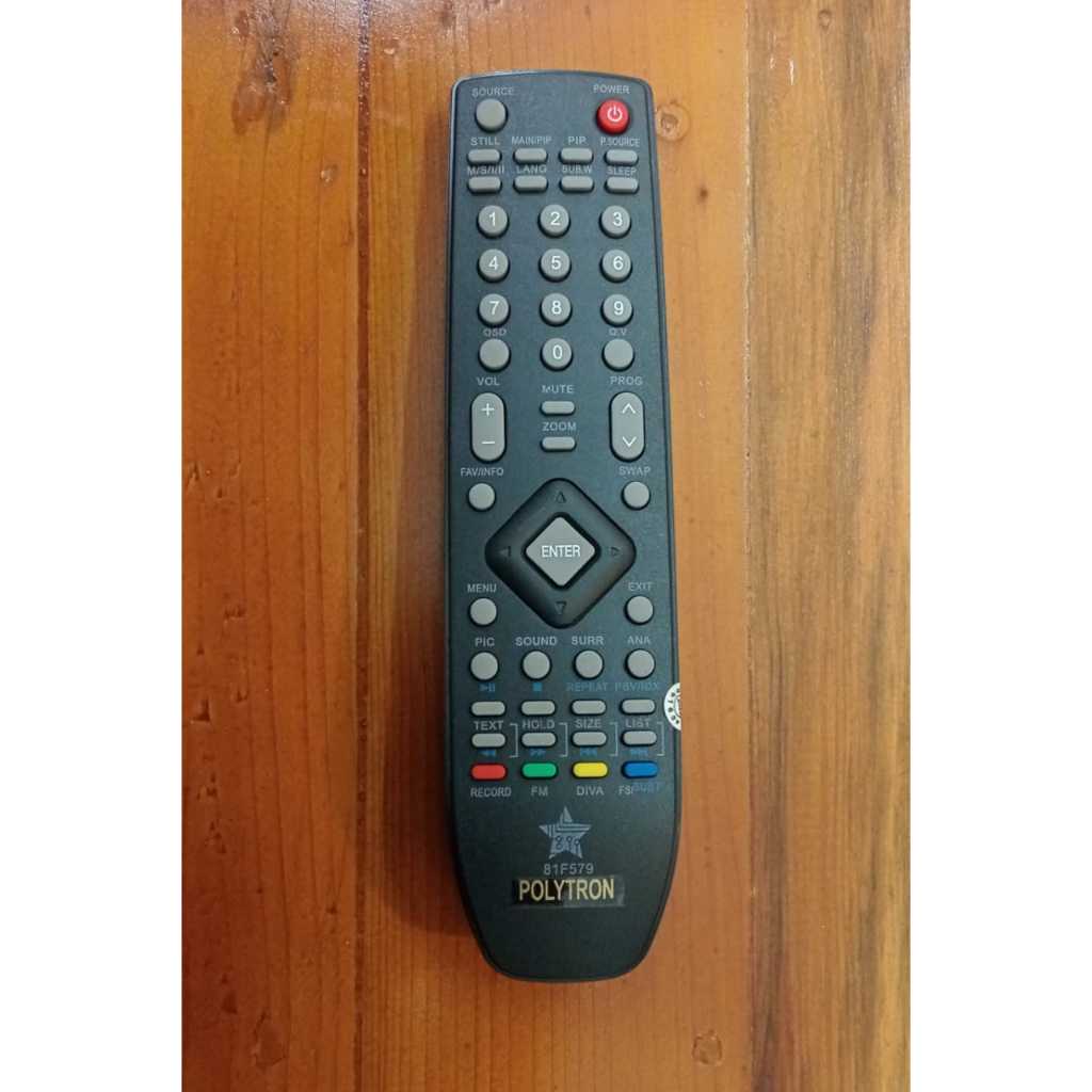 Remot Remote TV Polytron LCD LED 81F579 PLD 24D9050 PLD 32D9501
